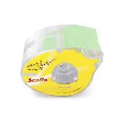 Scalla Memo Tape 48mm Set Sticky Note Adhesion Dispenser 3 Colors Labeling Office Supply Dispenser