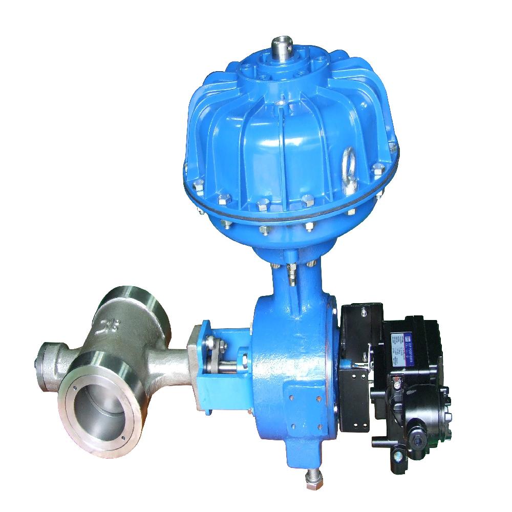 control V-notch ball valve