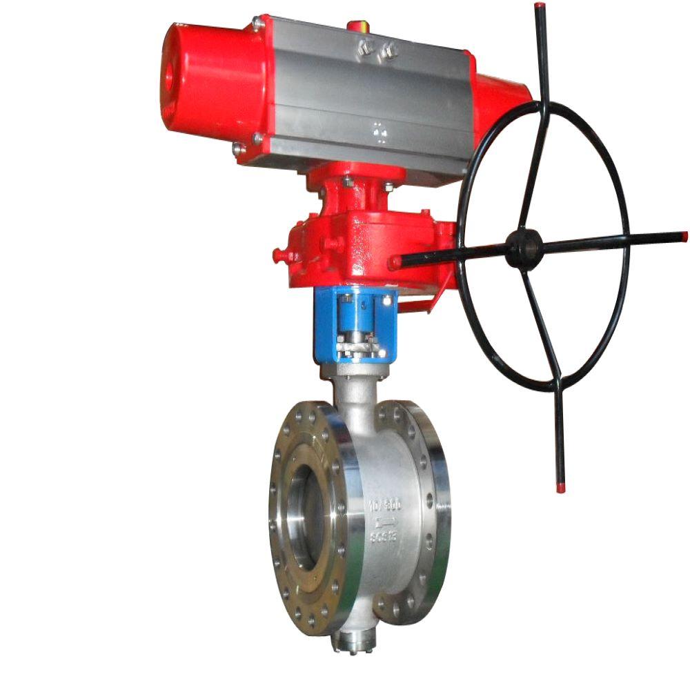 control V-notch ball valve
