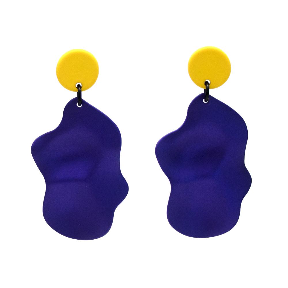 OKI Mirage Women Fashion Jewelry Acrylic Dangle Drop Earrings