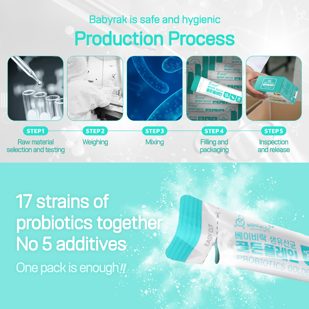 Babyrak Golden Plain Probiotics