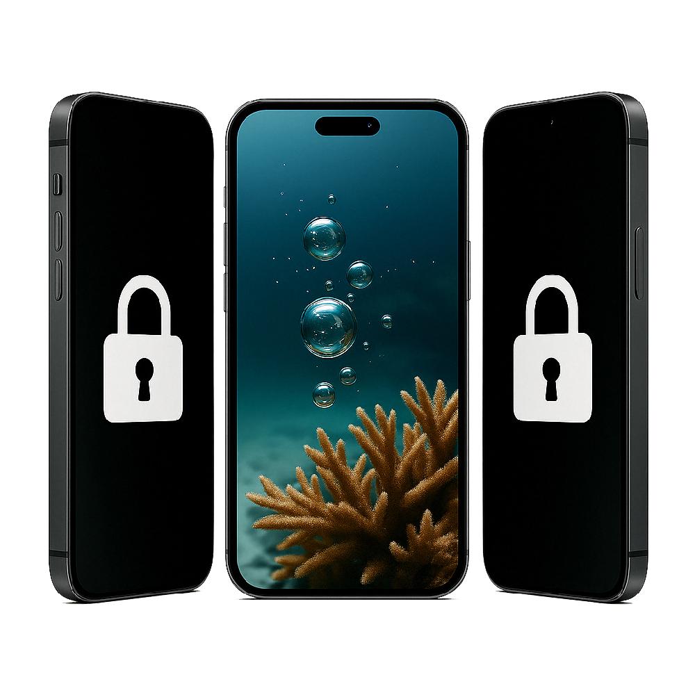 AG (Matte)  2 Way Privacy  Film For Mobile Device