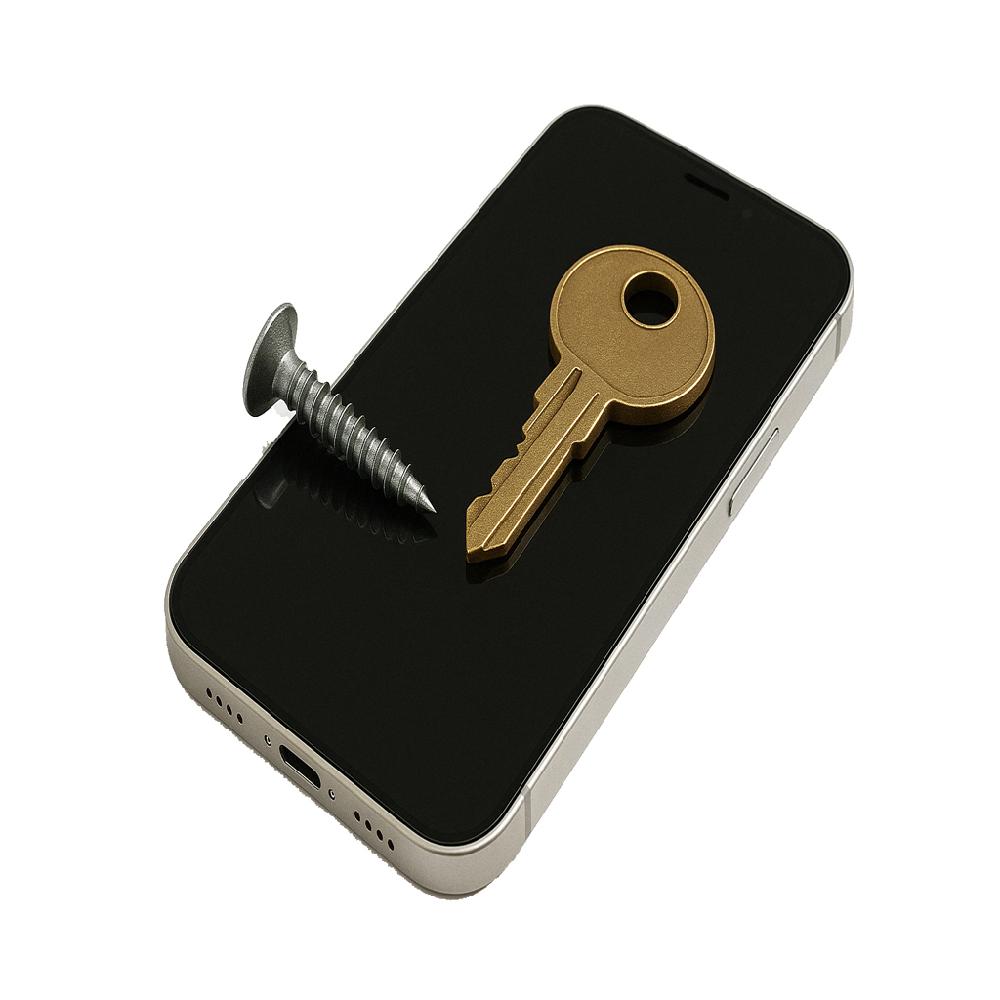 Clear (Glossy) AFP 2Way Privacy  Film For Mobile Device