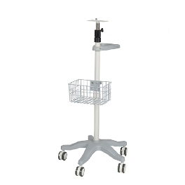 Medical Patient Mobile Monitor Stand Patient Monitor Roll With Stand Rolling Stand For Patient Moni