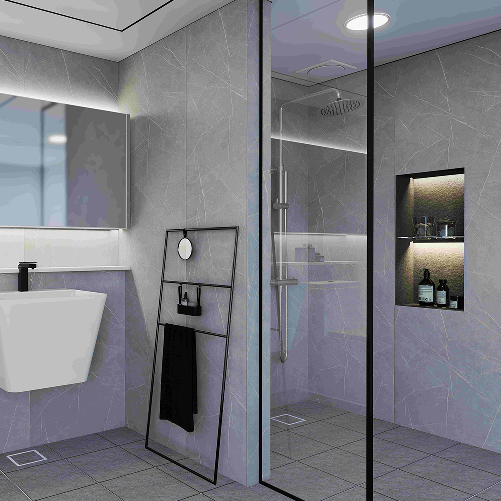 Waterproof eco-friendly wall panel